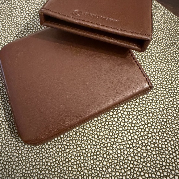 Coach Vintage 90s Brown Leather Case - Picture 7 of 7